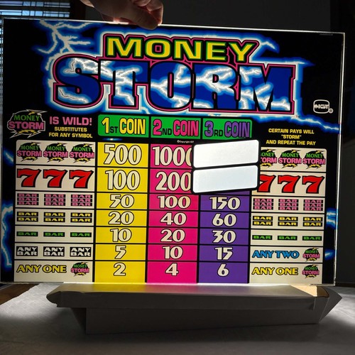 Vtg igt money storm slot - money,