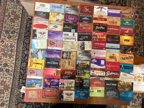 Slot machine player cards - 70,