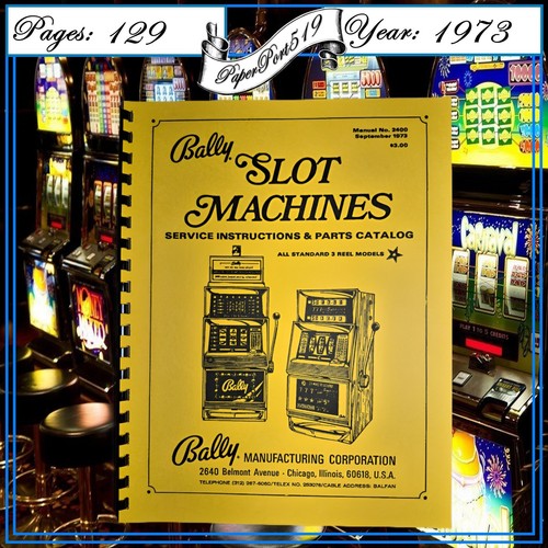 Bally electro mechanical slot - electro/mechanical,
