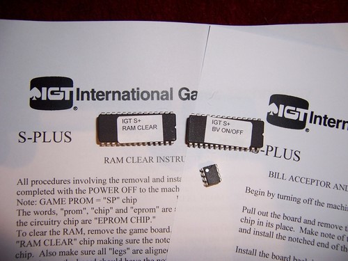 Igt plus slot machine ram - igt, s+